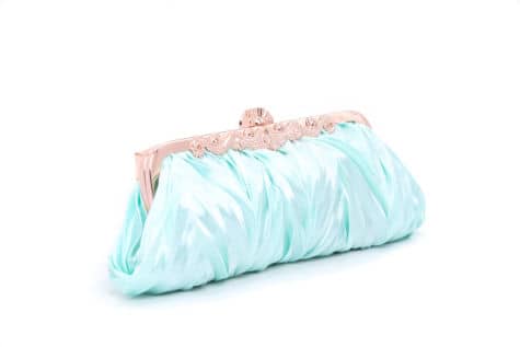 GREEN COLOR FORMAL CLUTCH P22983